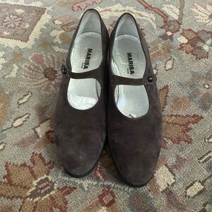 Marisa Brown Suede Wedge